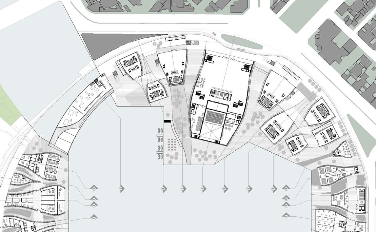 the general floor plan layout