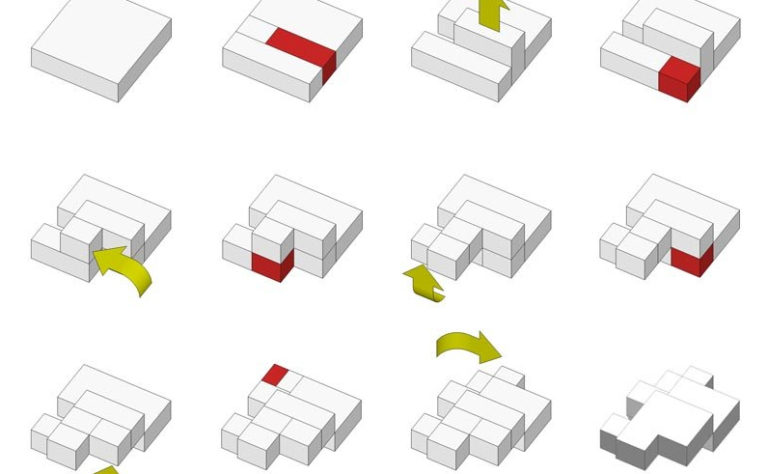 casa fragmentada: el diagrama conceptual | AQSO