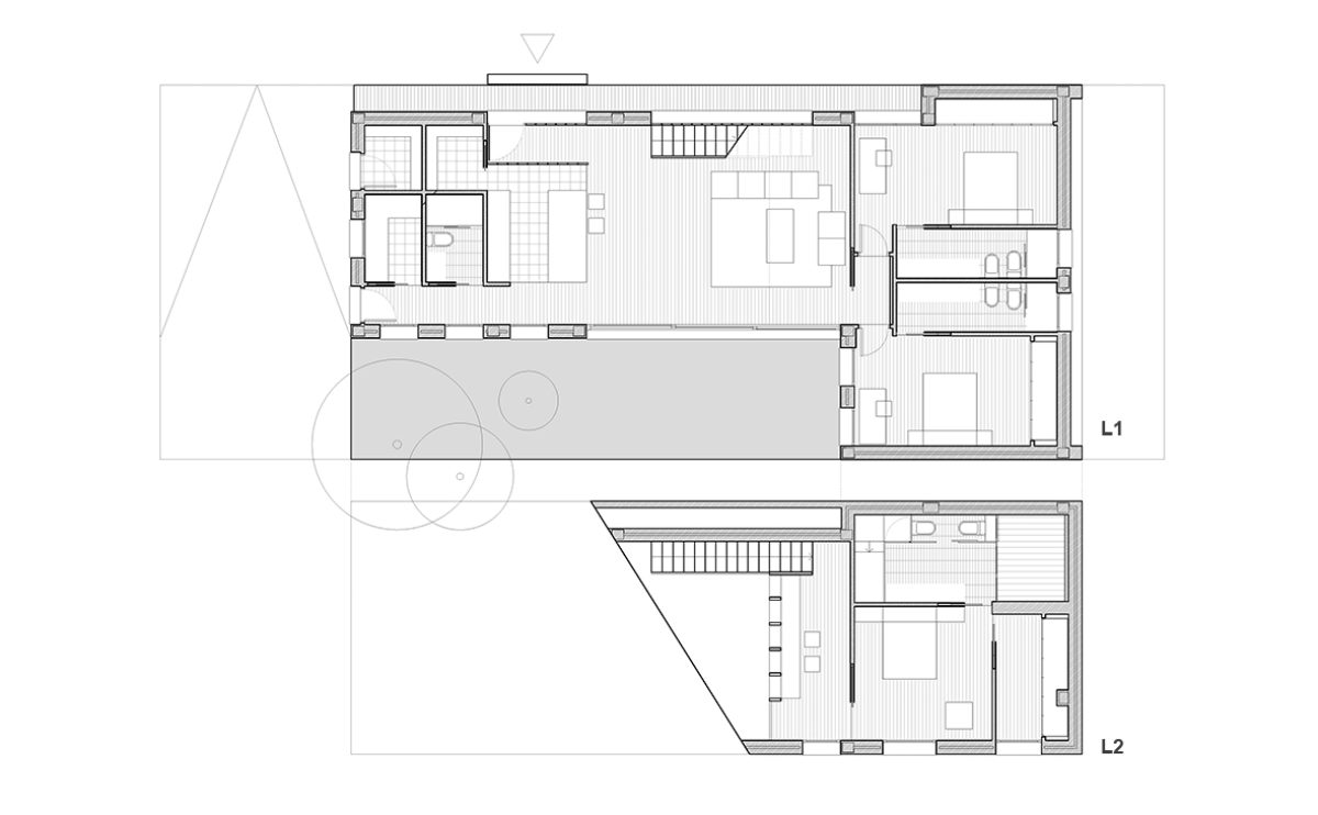the floor plan layouts