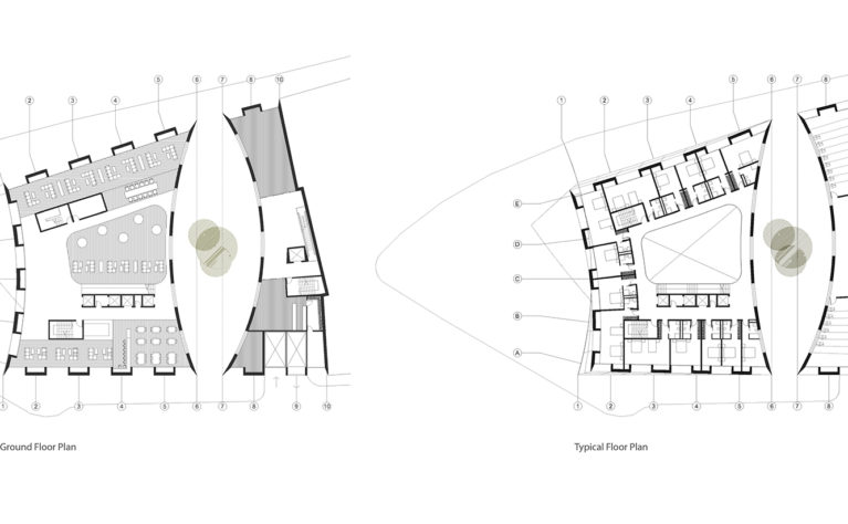 Shoreditch hotel: the floor plan layouts | AQSO