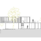 K house: the main facade | AQSO